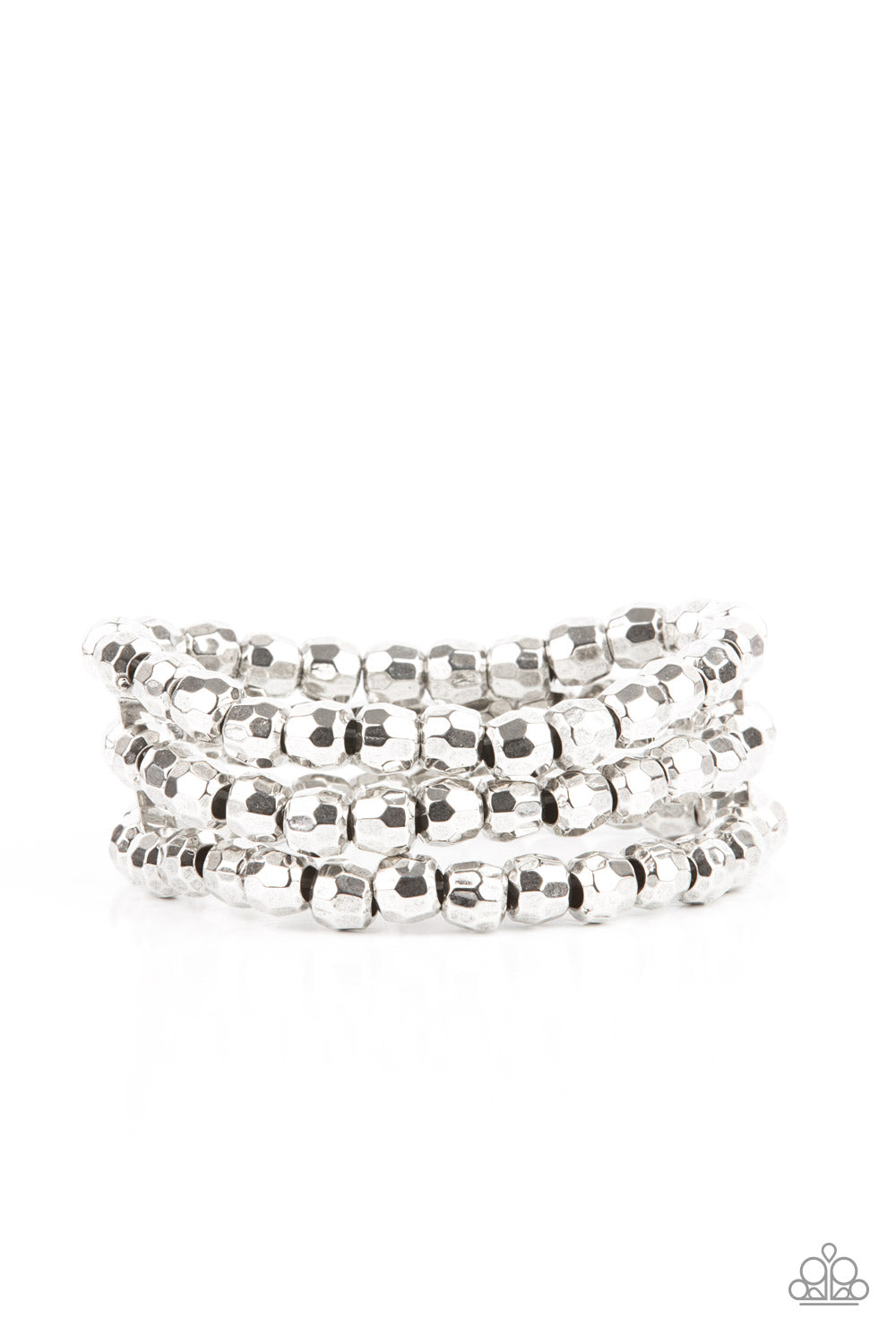 Paparazzi Accessories Magnetically Maven - Silver Bracelets - Lady T Accessories