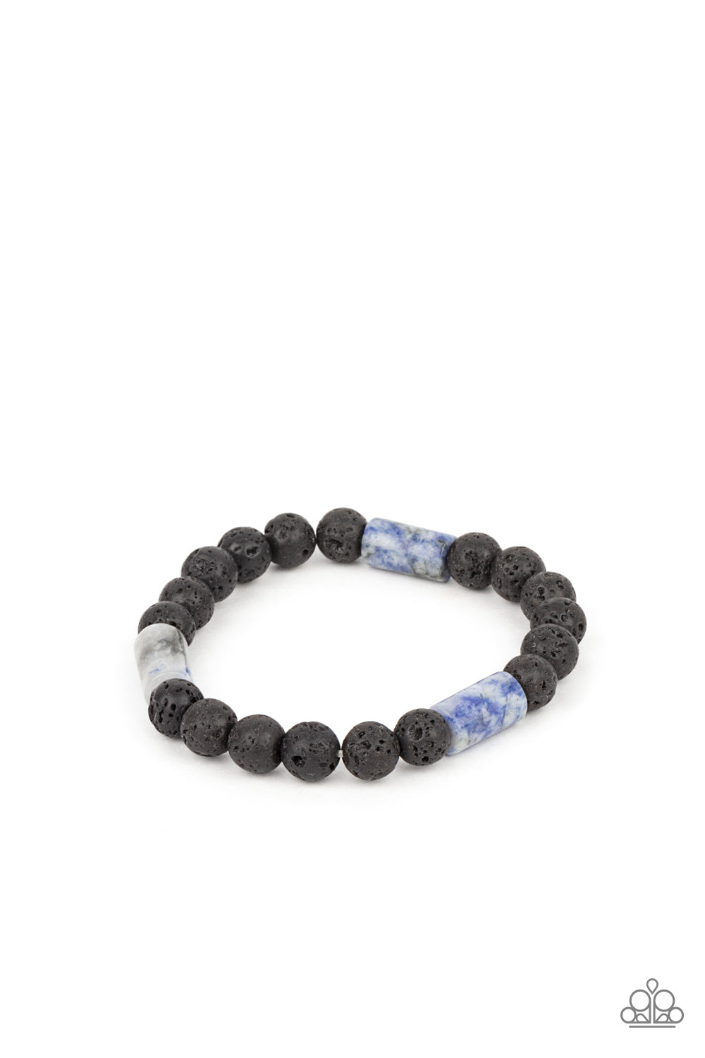 Paparazzi Accessories Earthy Energy - Blue Bracelets - Lady T Accessories
