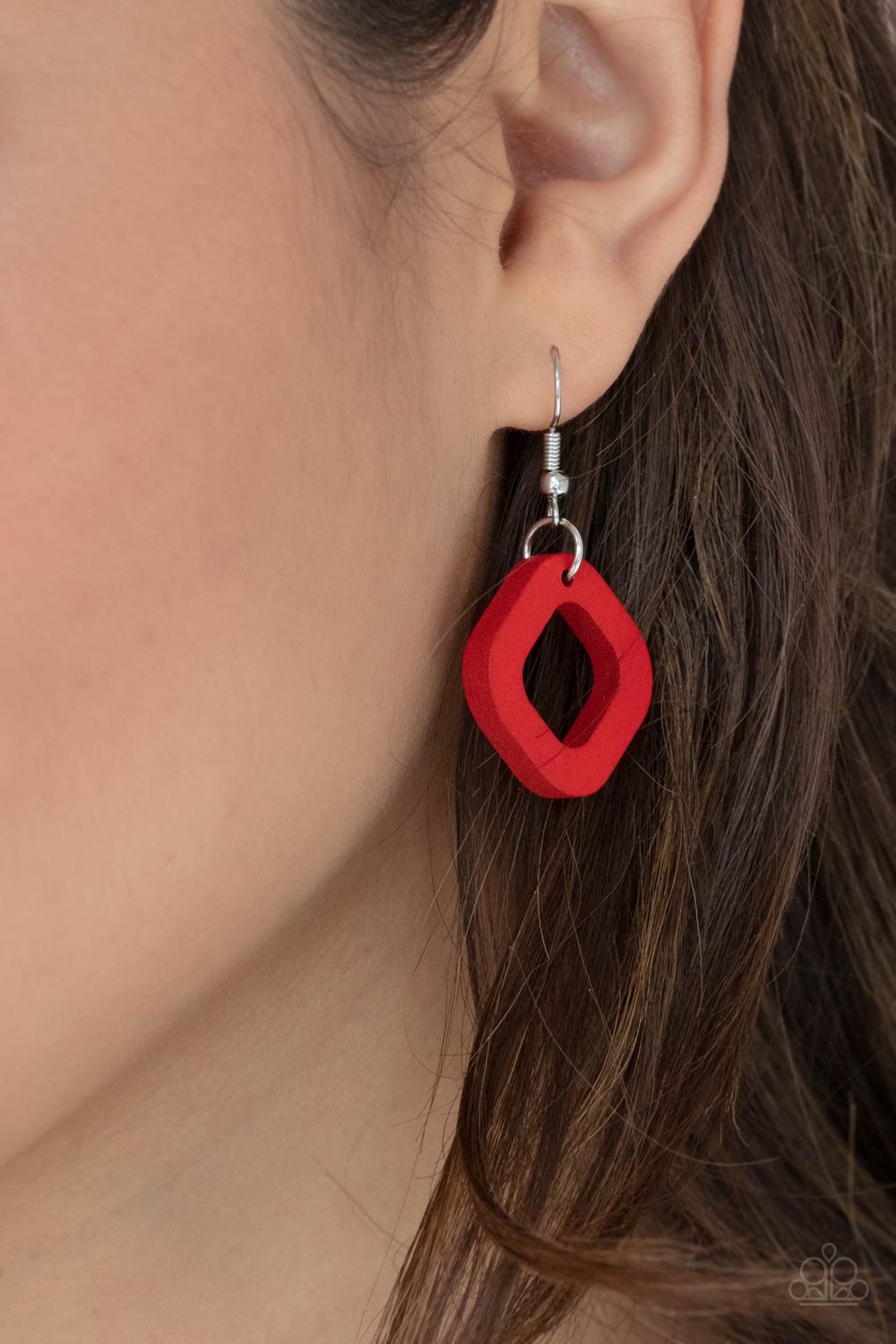 Paparazzi Accessories Top of The WOOD Chain - Red Wood Necklaces - Lady T Accessories