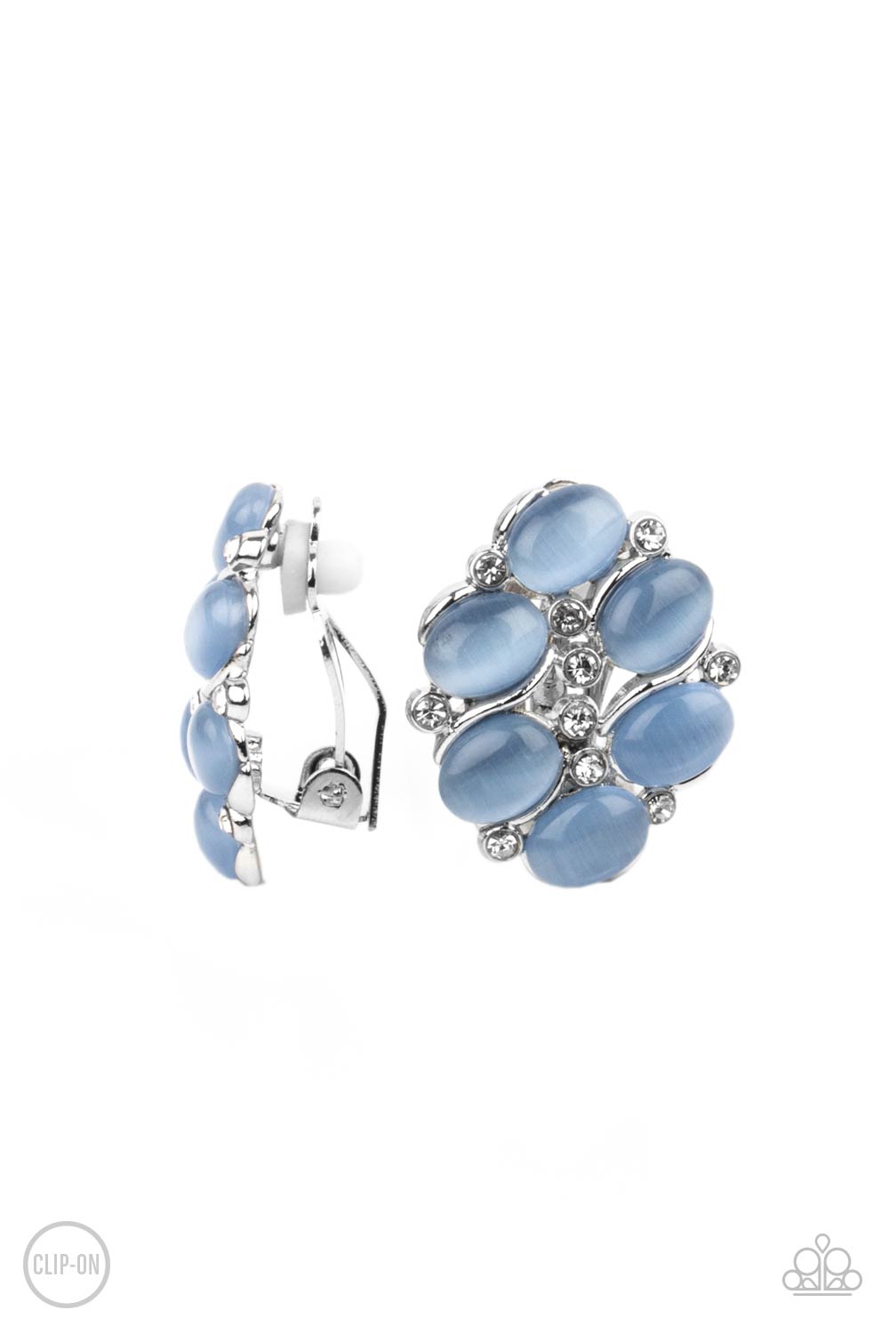 Paparazzi Accessories Row, Row, Row Your Yacht - Blue Earrings - Lady T Accessories