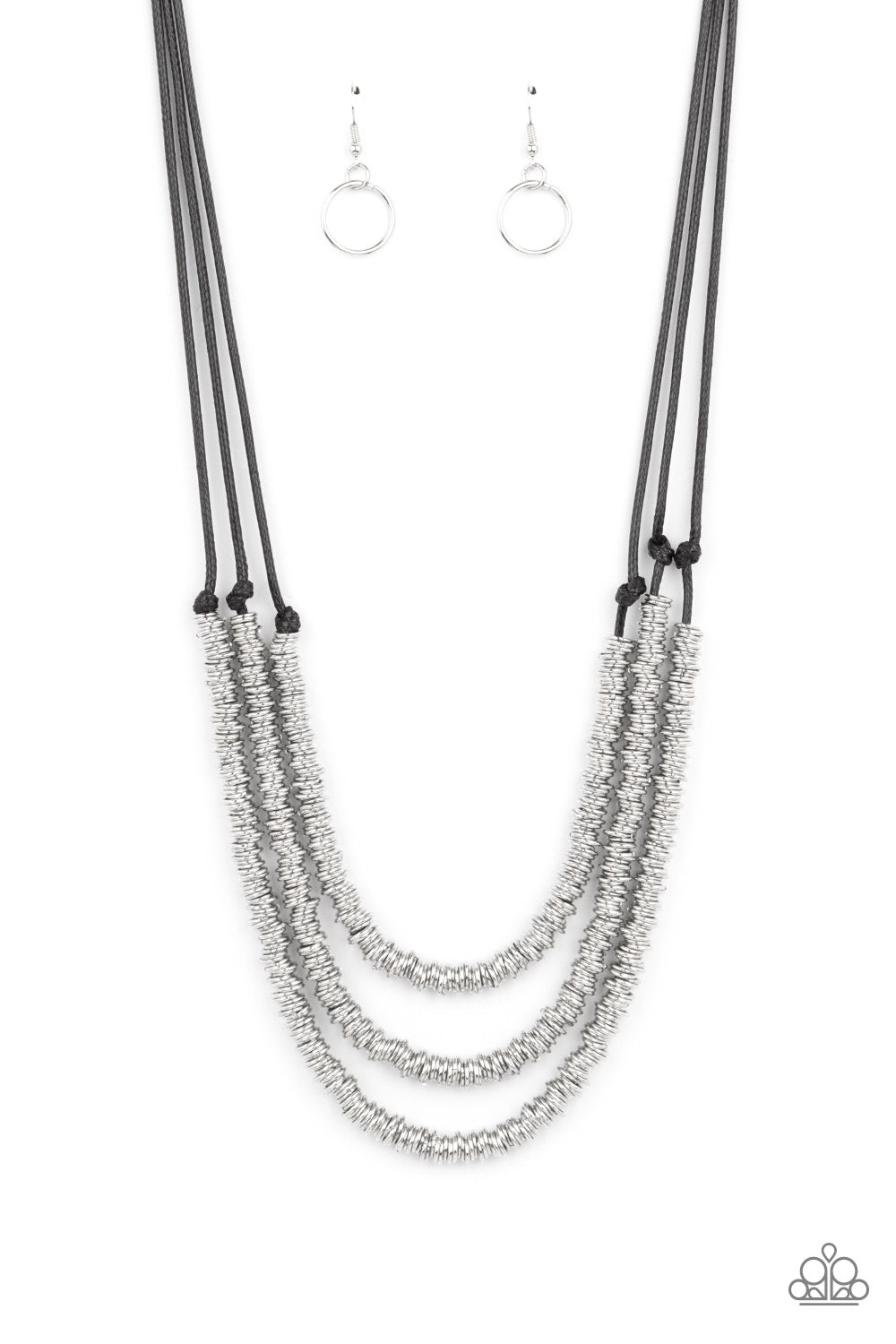 Paparazzi Accessories RING to Reason - Black Necklaces - Lady T Accessories