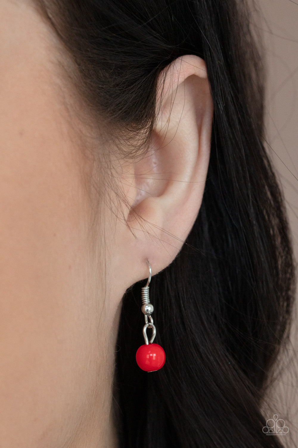 Paparazzi Accessories Icy Intimidation - Red Necklaces - Lady T Accessories