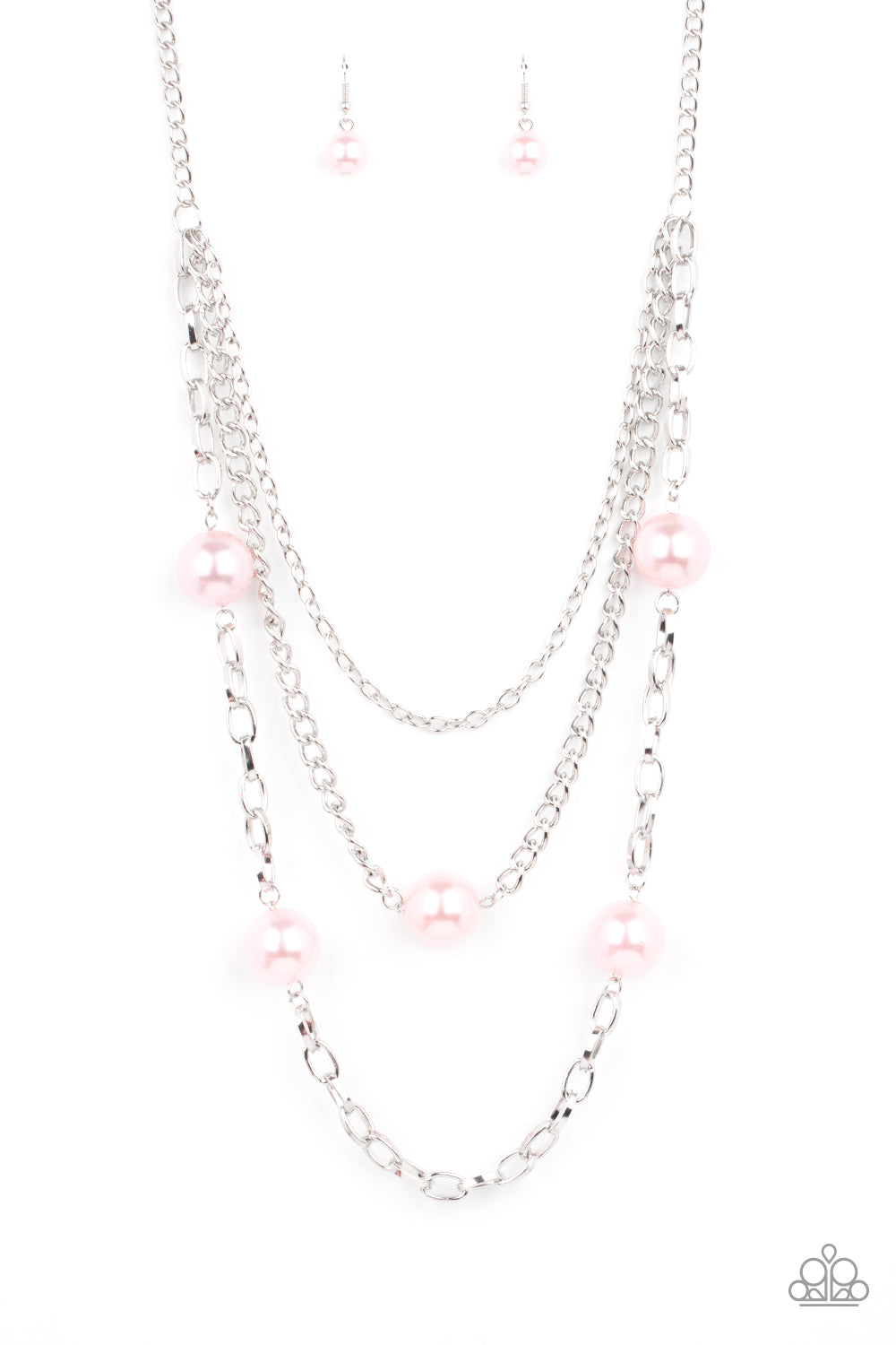 Paparazzi Accessories Thanks For the Compliment - Pink Pearl Necklaces - Lady T Accessories