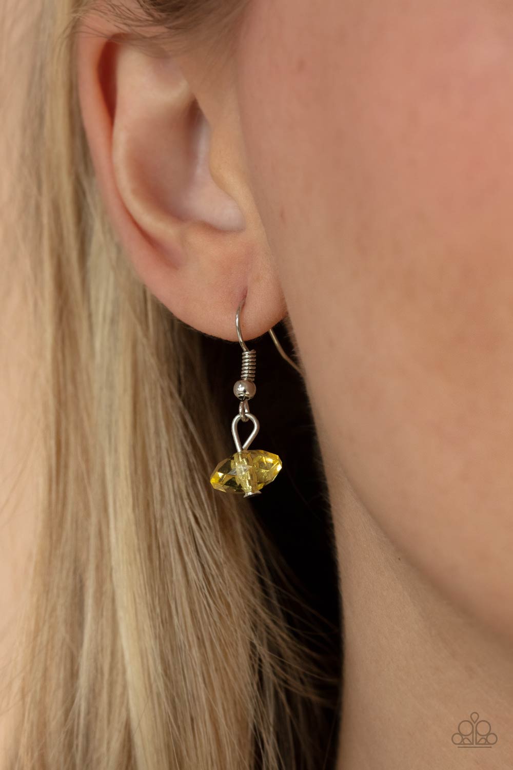 Paparazzi Accessories Prismatic Pebbles - Yellow Necklaces - Lady T Accessories