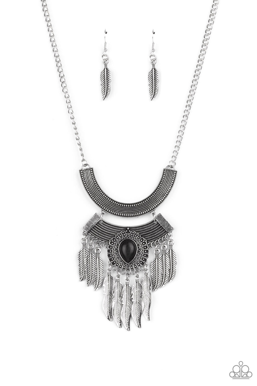 Paparazzi Accessories Desert Devotion - Black Necklaces - Lady T Accessories