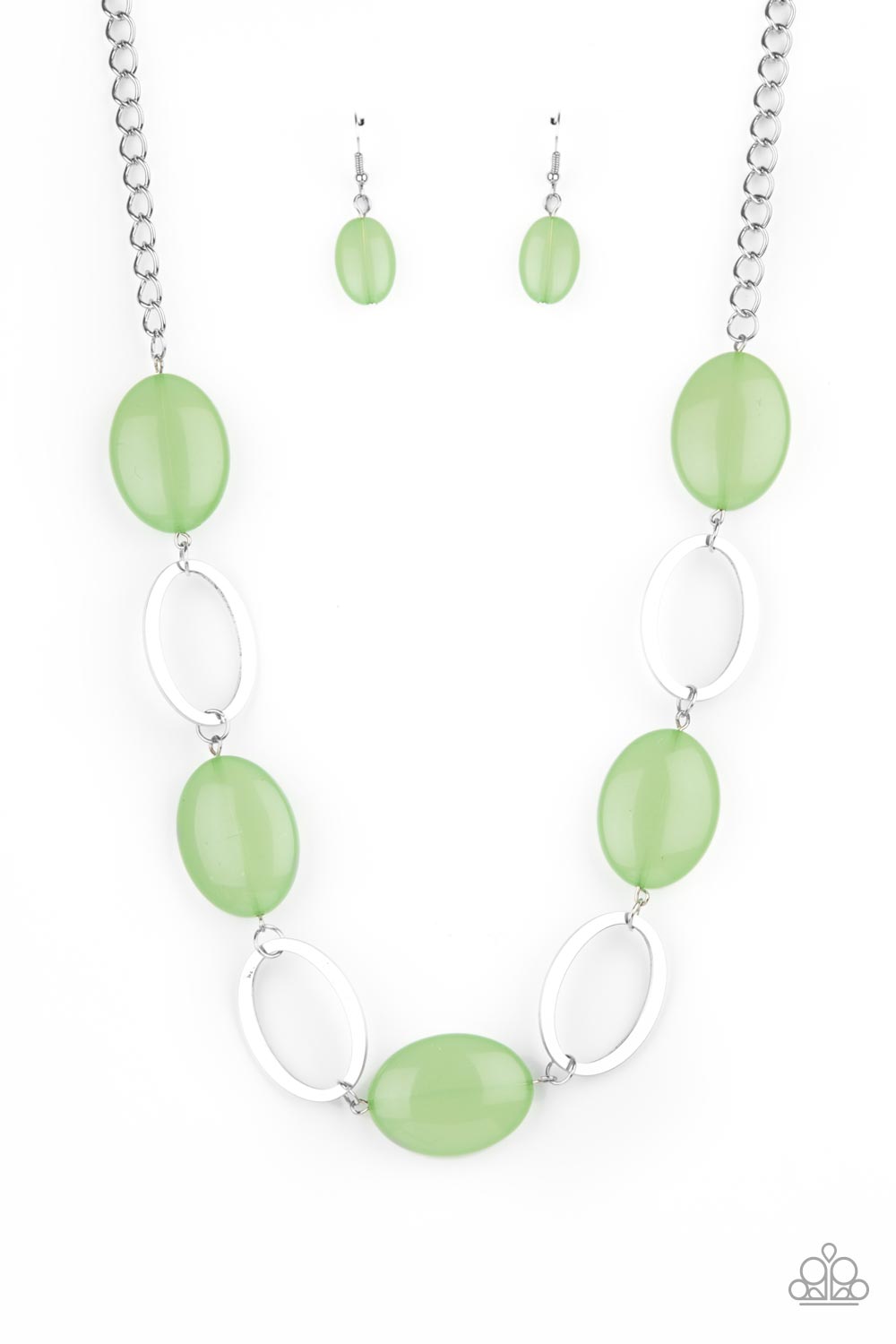 Paparazzi Accessories Beachside Boardwalk - Green Necklaces - Lady T Accessories
