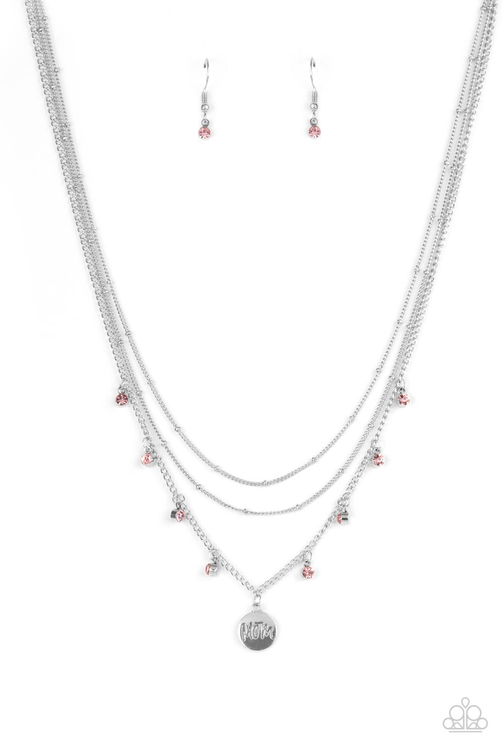 Paparazzi Accessories Ode to Mom - Pink Necklaces - Lady T Accessories