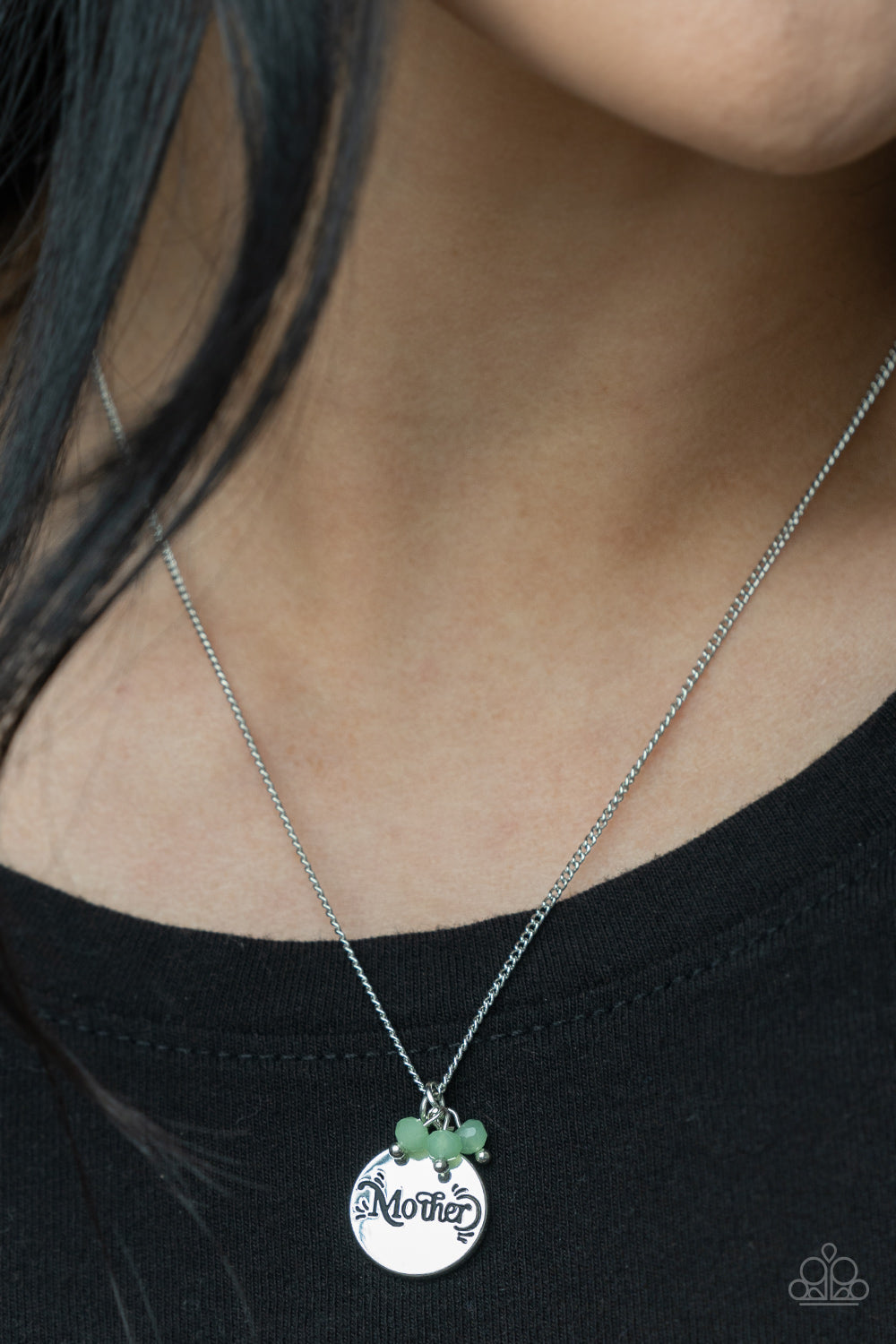 Paparazzi Accessories Warm my Heart - Green Necklaces - Lady T Accessories