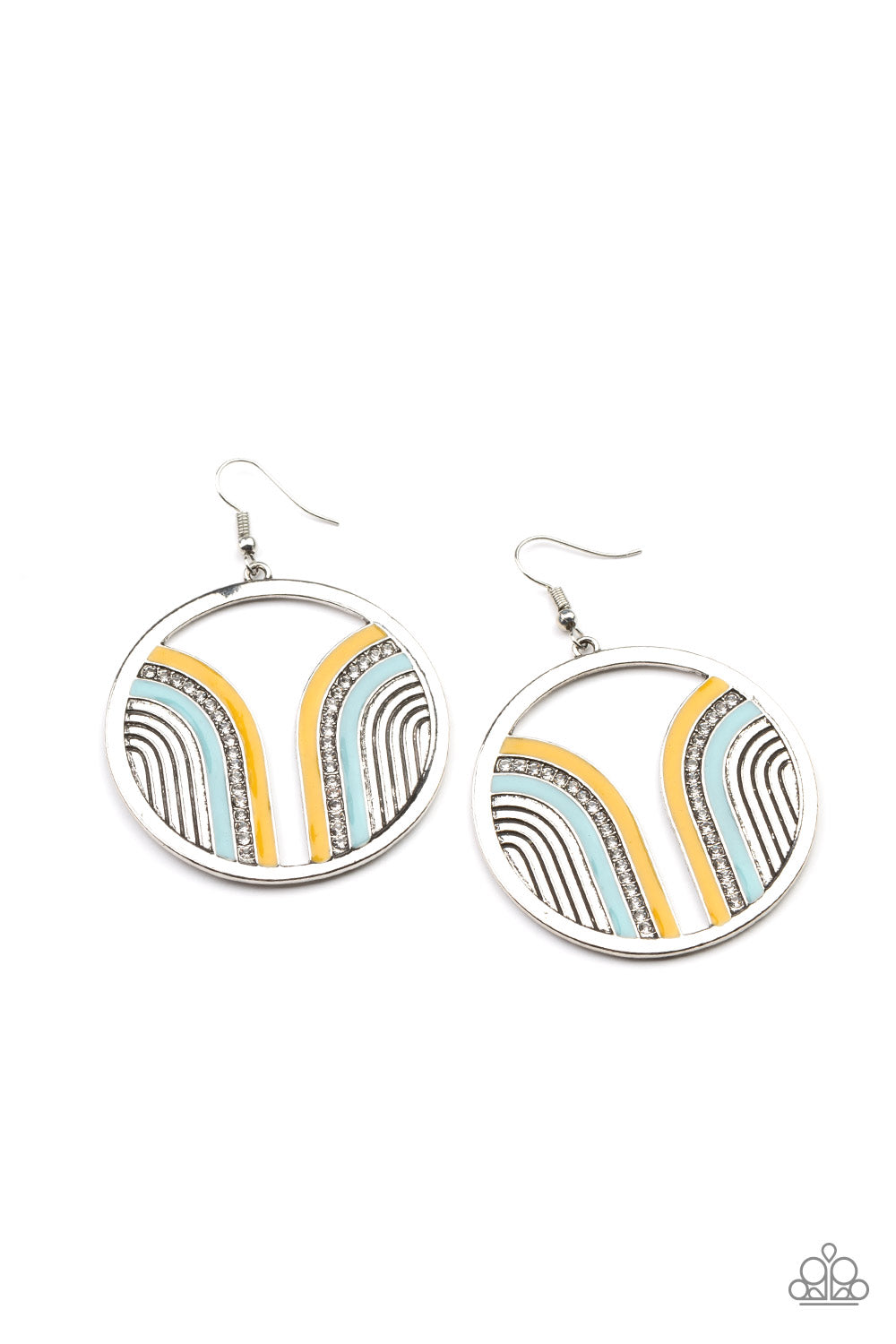 Paparazzi Accessories Delightfully Deco - Multi Fishhook Earrings - Lady T Accessories