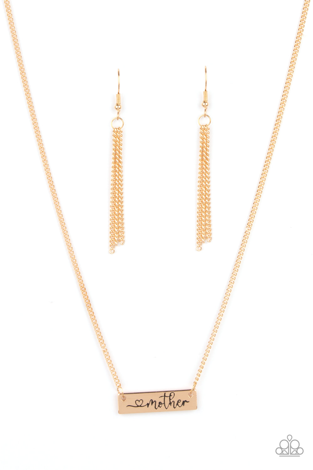 Paparazzi Accessories Joy of Motherhood - Gold Necklaces - Lady T Accessories