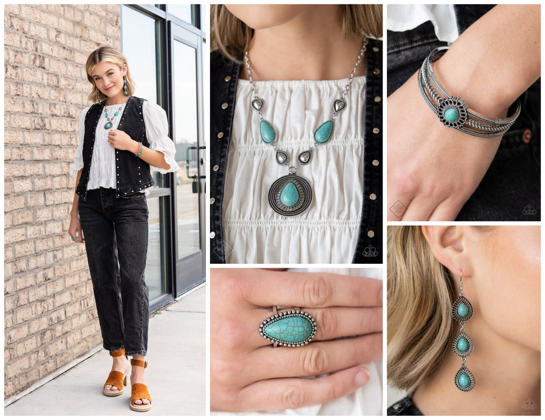 Simply Santa Fe Complete Trend Blend - April 2022 Fashion Fix Set Authentic designs and handcrafted pieces are staples of the Simply Santa Fe Collection. Featuring patterns and elements inspired by nature, these earthy designs tend to have a little more detail. Those free spirited collectors who have an appreciation for the creative process and delight in the sentimental stories behind their favorite accessories will feel right at home with the Simply Santa Fe Collection.