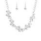 Paparazzi Accessories Hollywood Hills - White Blockbuster Necklaces - Lady T Accessories