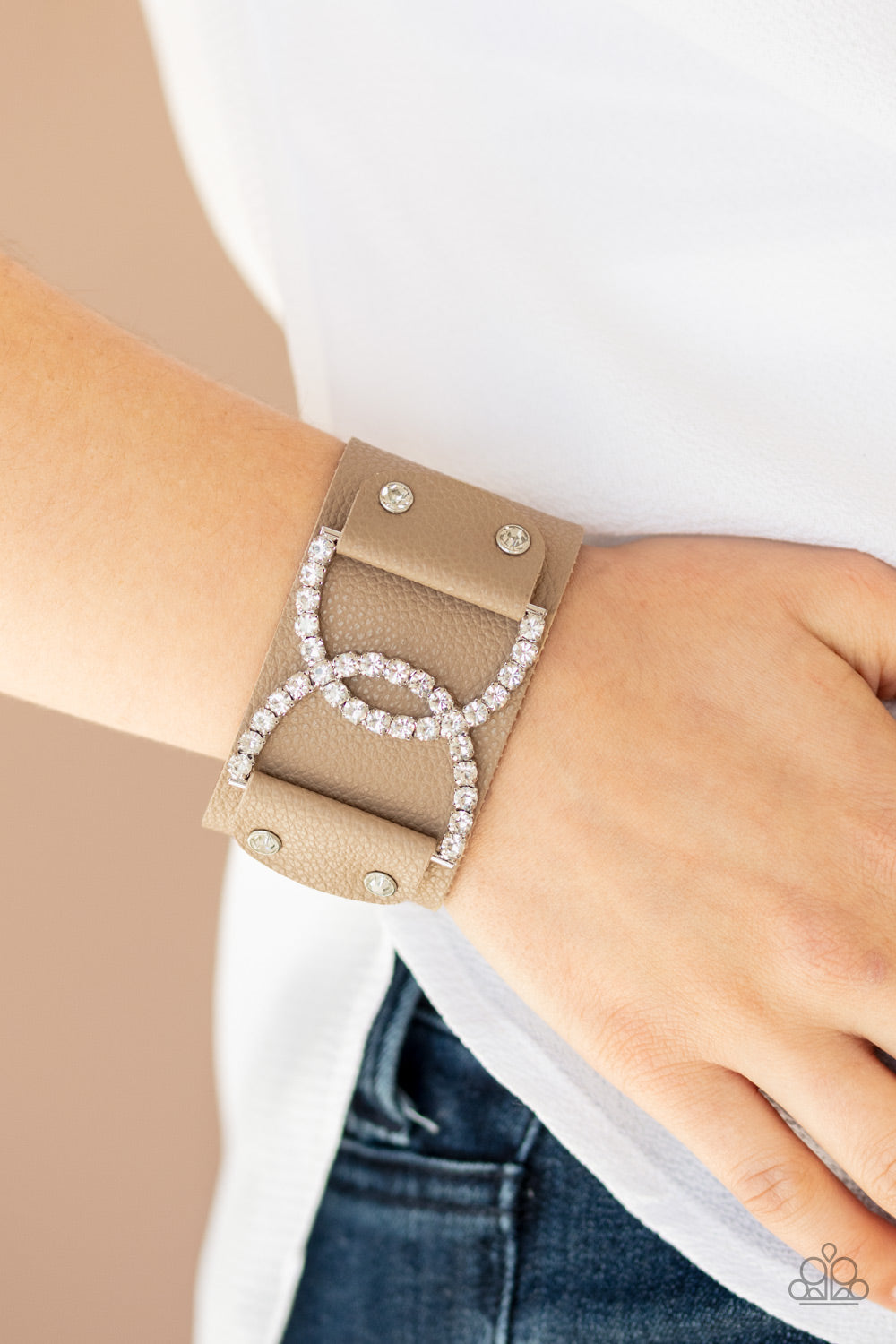 Paparazzi Accessories Couture Culture - Brown Bracelets - Lady T Accessories