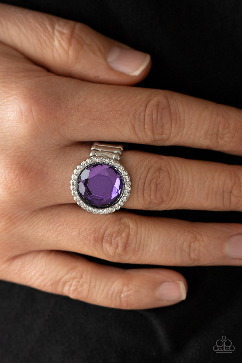 Paparazzi Accessories Crown Culture - Purple Rings - Lady T Accessories