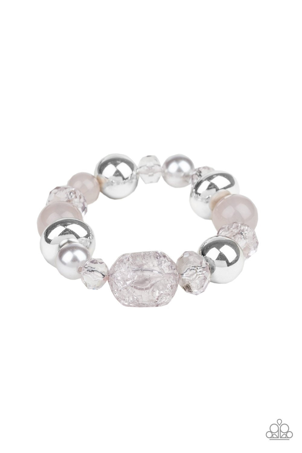 Paparazzi Accessories Ice Ice Breaker - Silver Bracelets - Lady T Accessories