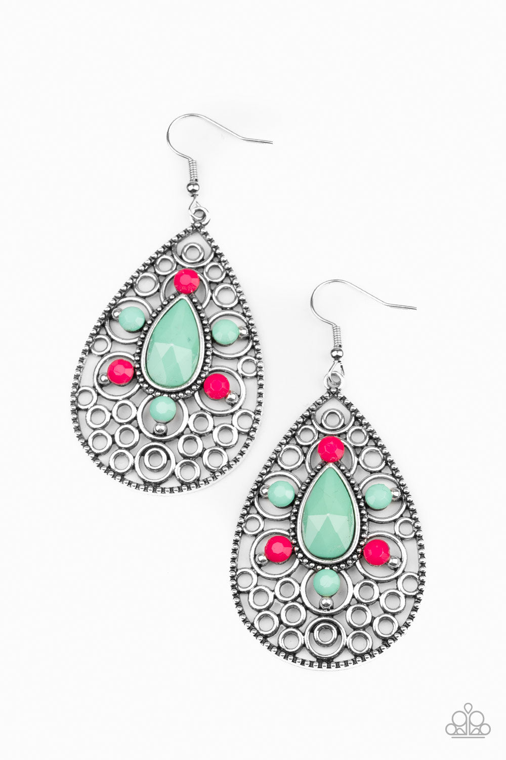Paparazzi Accessories Modern Garden - Multi Earrings - Lady T Accessories