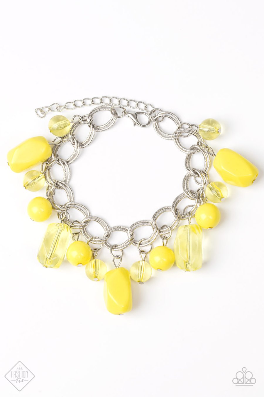 Paparazzi Accessories Seize the Bay - Yellow Bracelets - Lady T Accessories