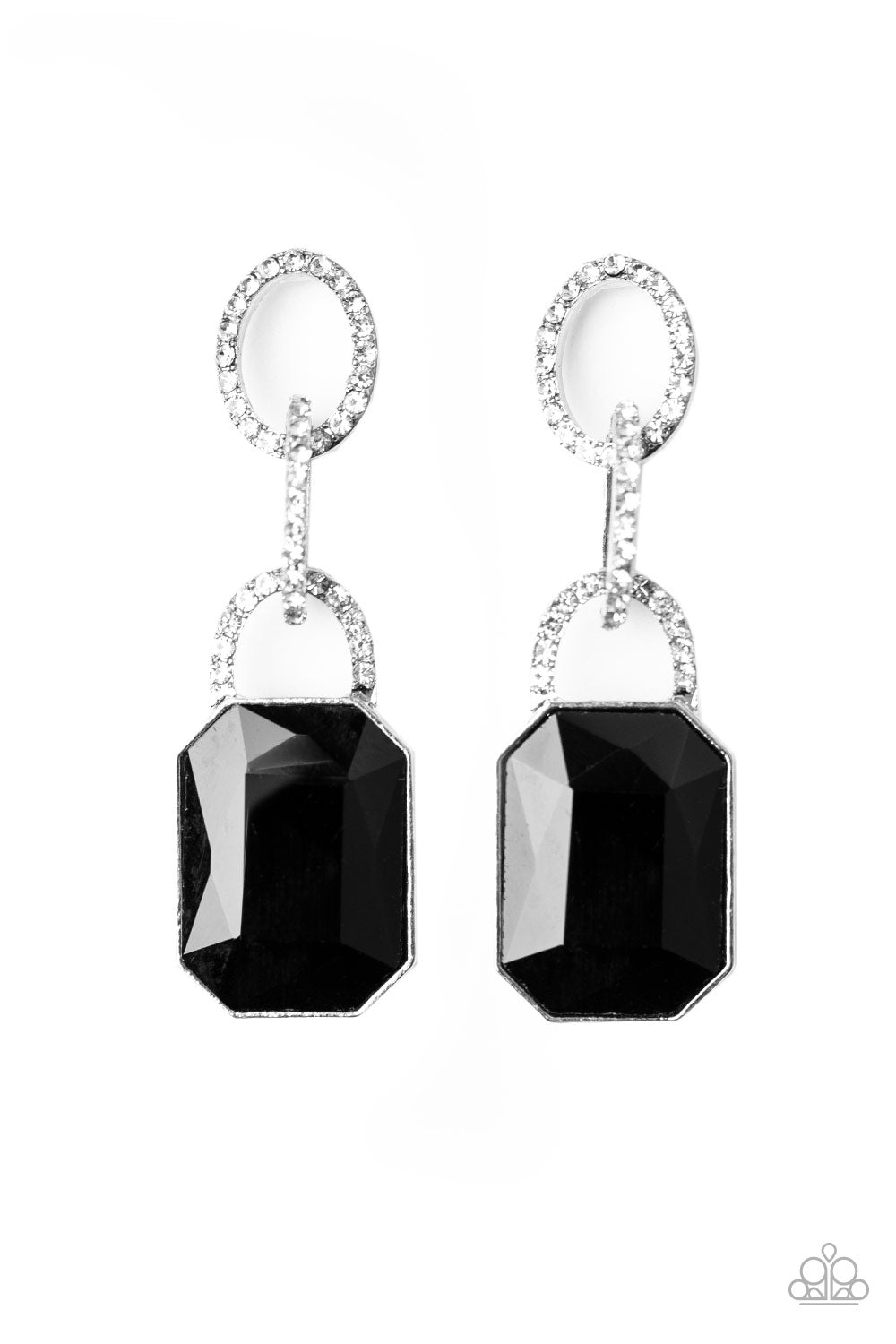 Paparazzi Accessories Superstar Status - Black Earrings - Lady T Accessories