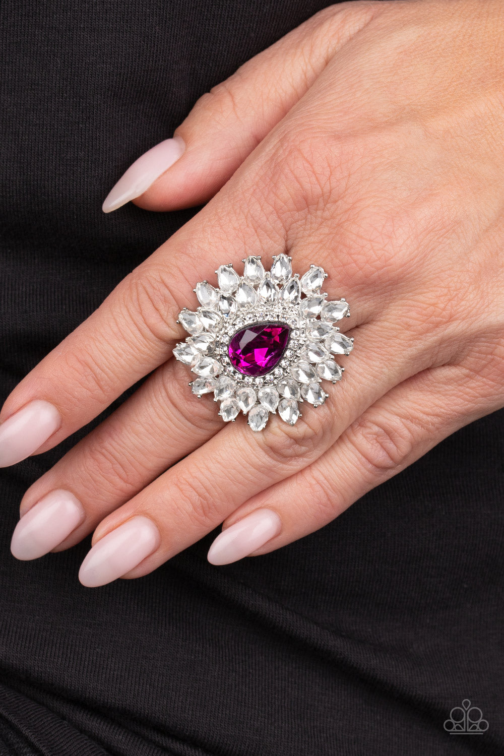 Paparazzi Accessories The Royale Treatment - Pink Rings