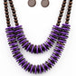 Paparazzi Accessories Dominican Disco - Purple Necklaces - Lady T Accessories