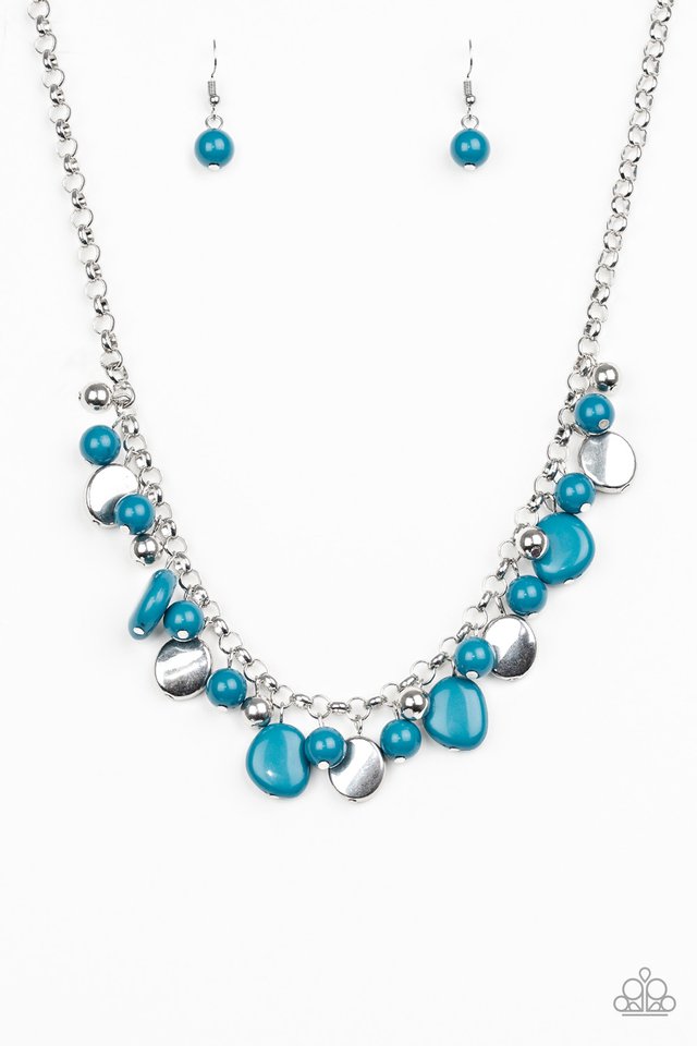 Paparazzi Accessories Flirtatiously Florida - Blue Necklaces - Lady T Accessories