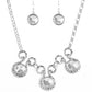 Paparazzi Accessories Hypnotized - Silver Blockbuster Necklaces - Lady T Accessories