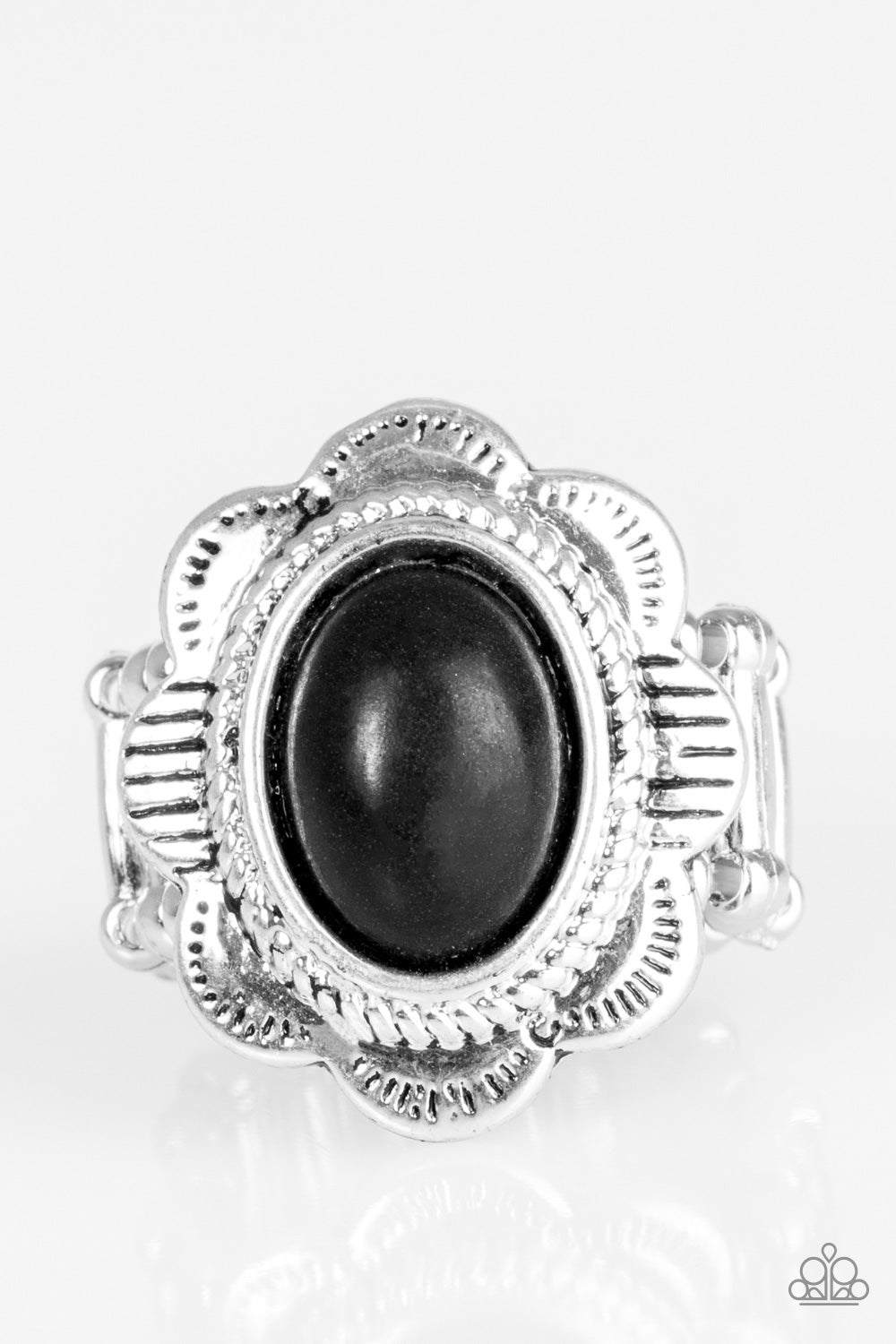 Paparazzi Accessories Summer Paradise - Black Rings - Lady T Accessories