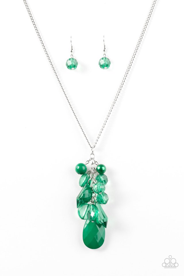 Paparazzi Accessories Keeping It Colorful - Green Necklaces - Lady T Accessories