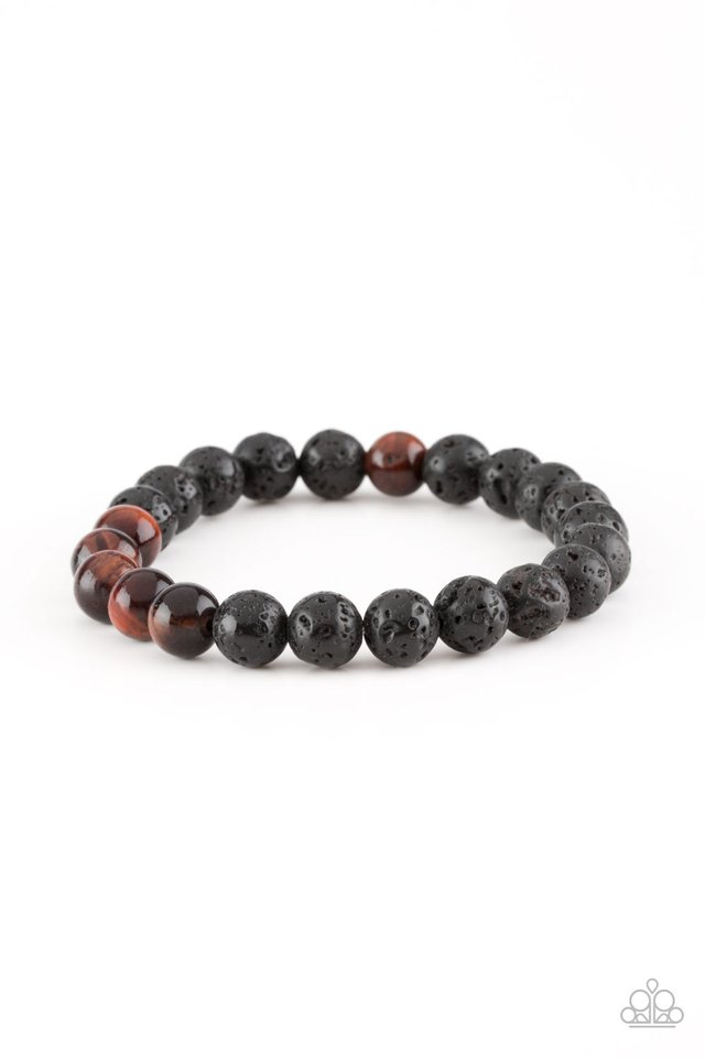 Paparazzi Accessories Meditation - Black Urban Bracelets - Lady T Accessories