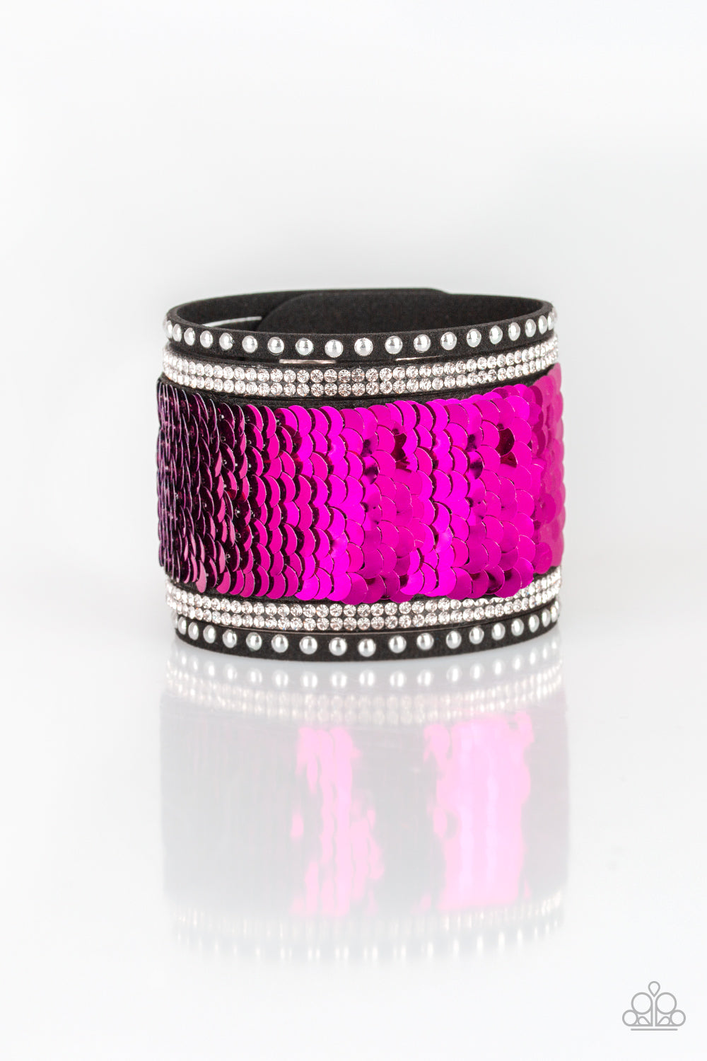 Paparazzi Accessories Mermaids Have More Fun - Pink Bracelets - Lady T Accessories