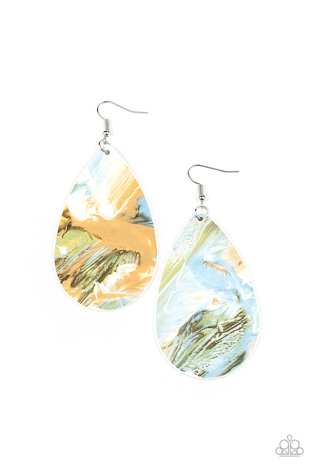 Paparazzi Accessories Mesmerizing Mosaic - Multi Earrings - Lady T Accessories