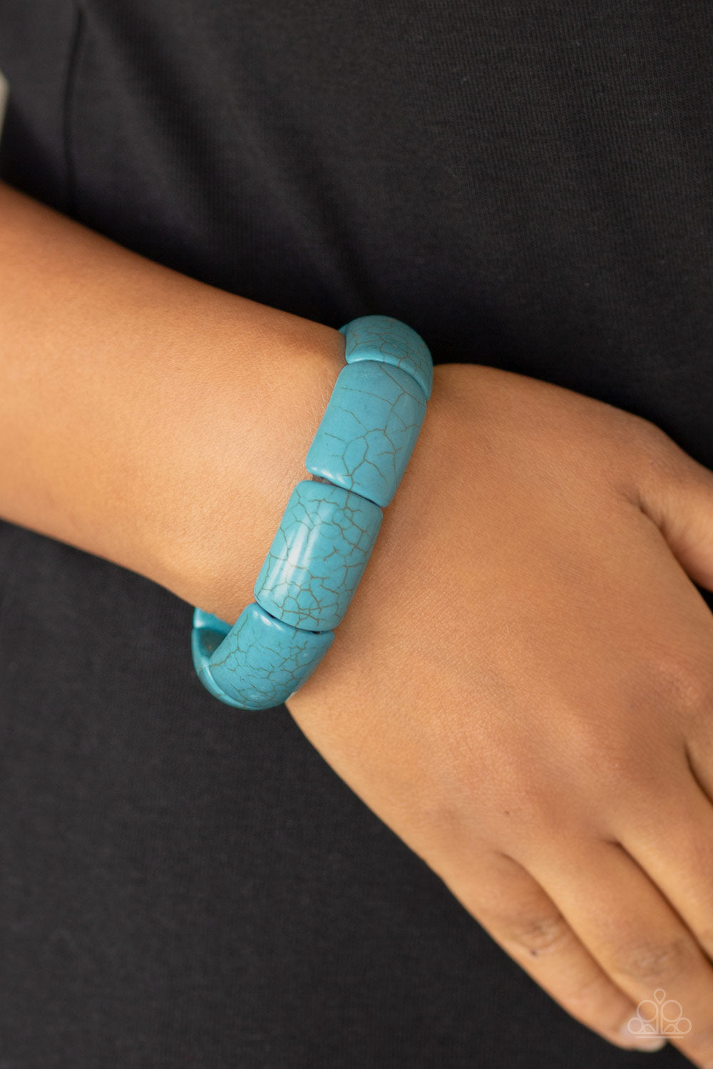 Paparazzi Accessories Peace Out - Blue Bracelets - Lady T Accessories