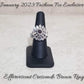 Paparazzi Accessories - Effervescent Crescendo - January 2023 Fashion Fix Brown Exclusive Ring