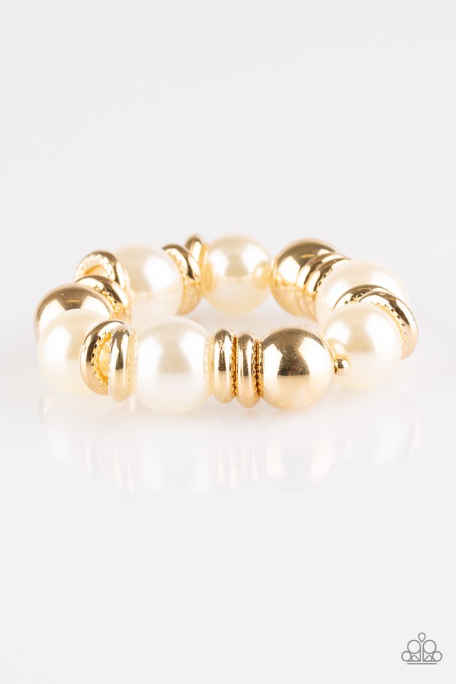 Paparazzi Accessories Rockin Rockefeller - Gold Bracelets - Lady T Accessories