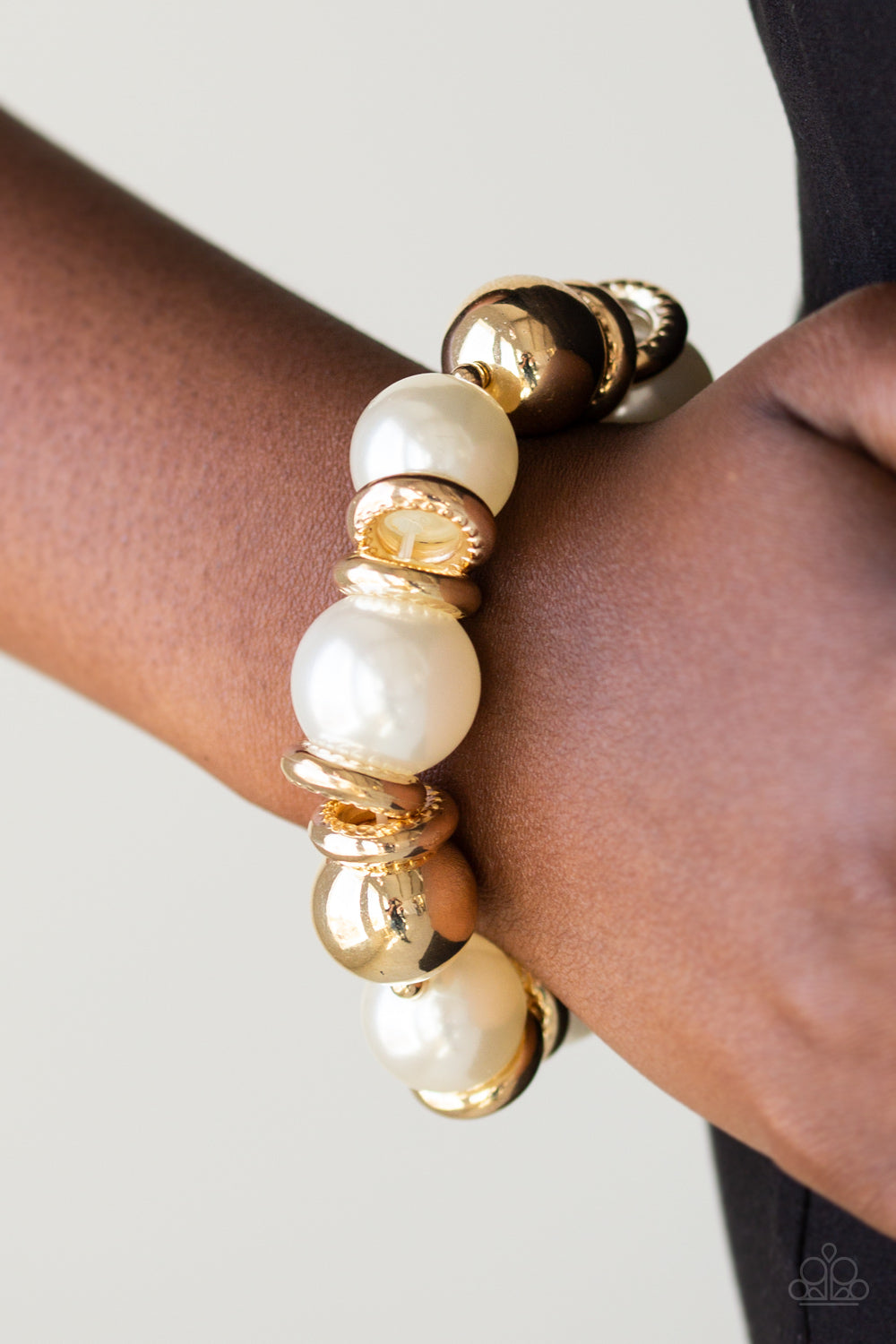Paparazzi Accessories Rockin Rockefeller - Gold Bracelets - Lady T Accessories
