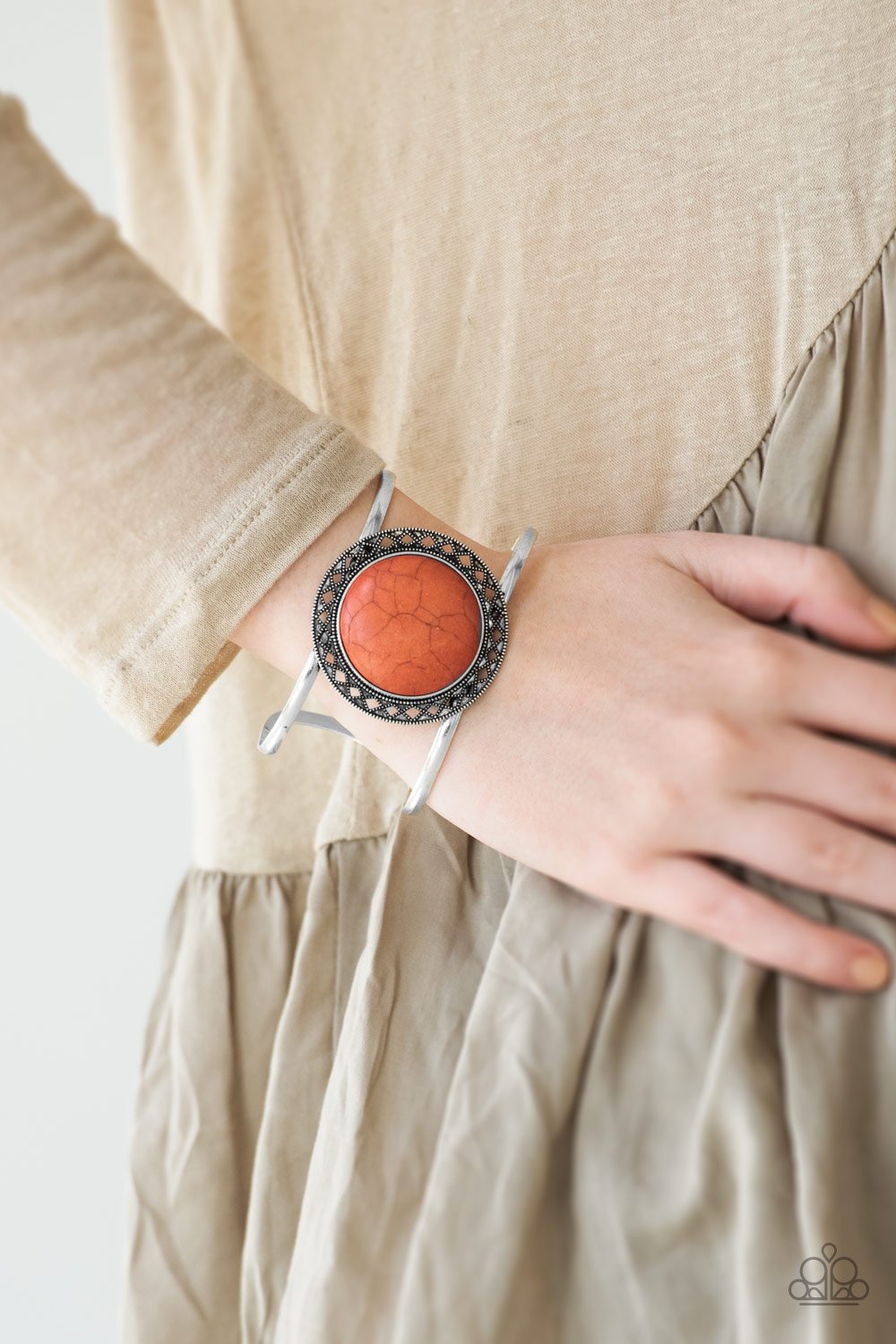 Paparazzi Accessories Rodeo Rage - Orange Bracelets - Lady T Accessories