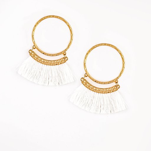 Paparazzi Accessories This is Sparta - Gold Earrings - Lady T Accessories