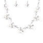 Paparazzi Accessories Toast to Perfection - White Blockbuster Necklaces - Lady T Accessories
