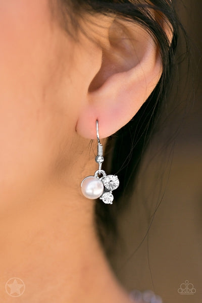 Paparazzi Accessories Toast to Perfection - White Blockbuster Necklaces - Lady T Accessories