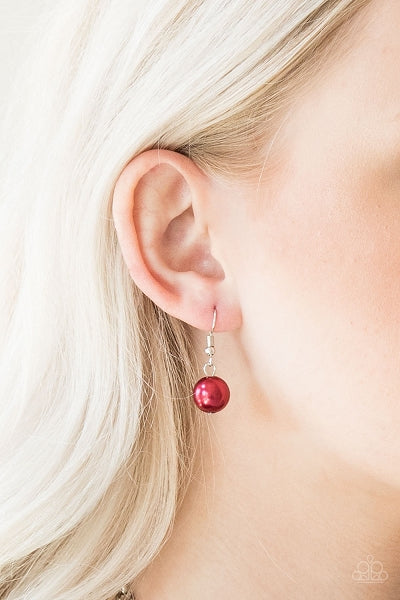 Paparazzi Accessories The Upstater - Red Necklaces - Lady T Accessories
