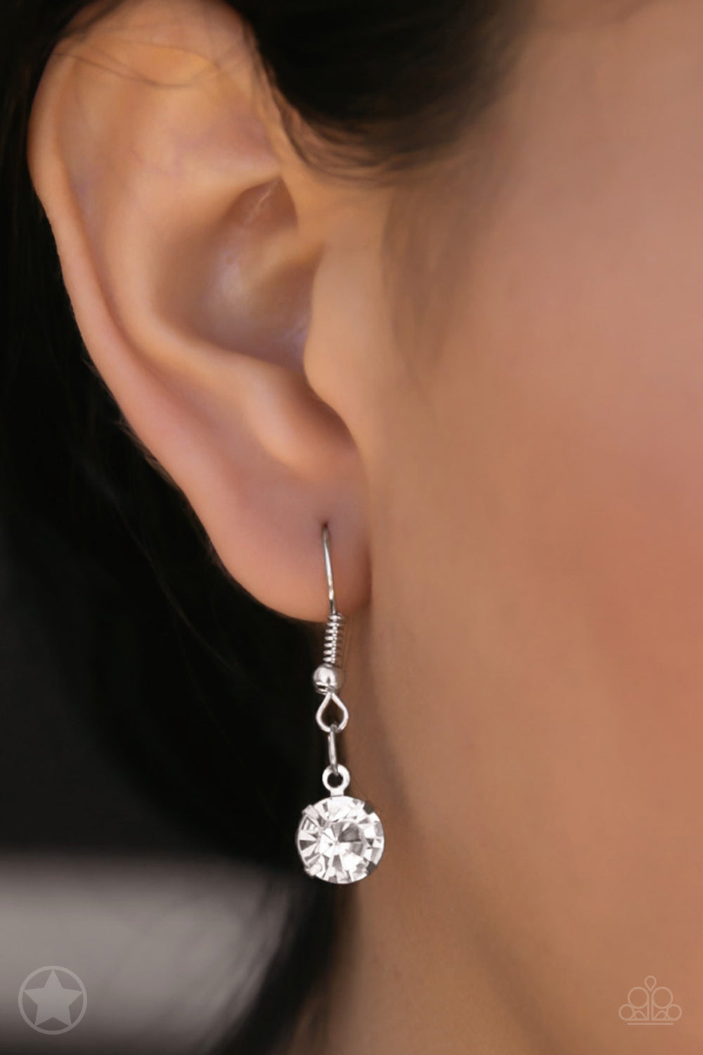 Paparazzi Accessories What a Gem - White Blockbuster Necklaces - Lady T Accessories