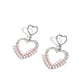 Paparazzi Accessories - Dangling Damsel - Pink Earrings