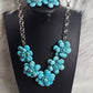 Paparazzi Accessories - Genuine - Turquoise Stone Petal 2021 Zi Collection
