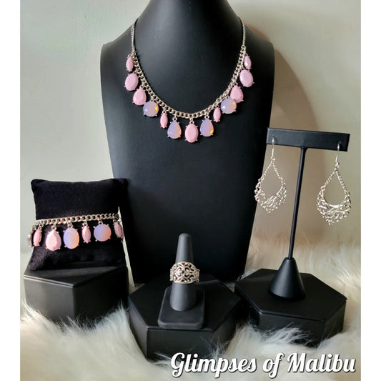 Paparazzi Accessories - Glimpses of Malibu Complete Trend Blend - February 2022 Fashion Fix Set