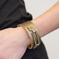 Street Glam - Brass Wrap Bracelet