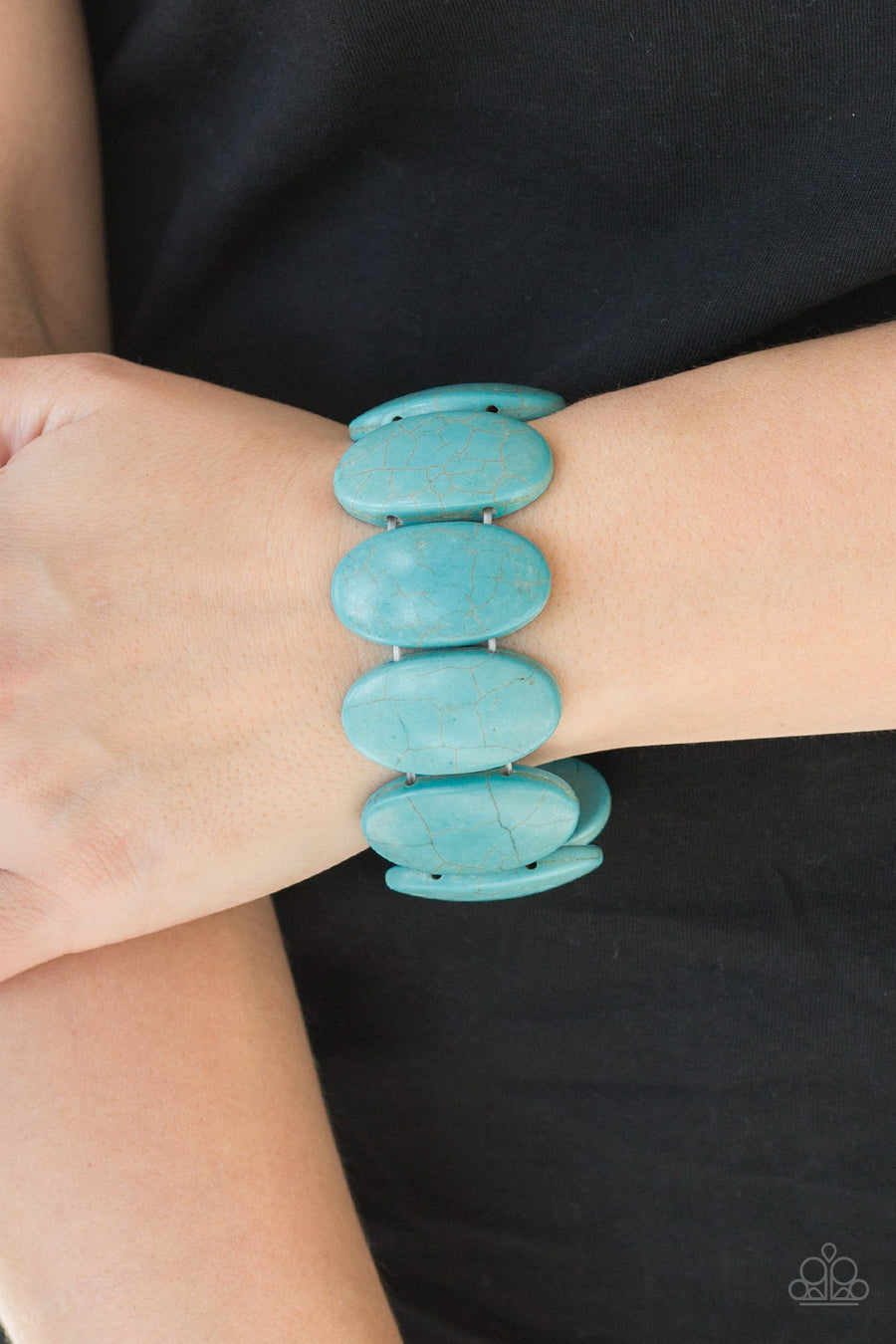 Paparazzi Accessories - Dramatically Nomadic - Blue Bracelet