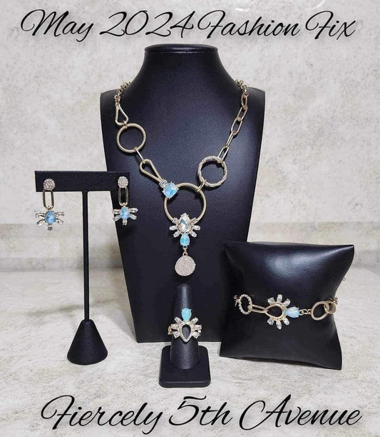 Paparazzi Accessories - Fiercely 5th Avenue - May 2024 Fashion Fix Collection