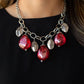 Paparazzi Accessories - Looking Glass Glamorous - Red Necklaces