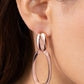 <p data-mce-fragment="1">Paparazzi Accessories - Pull OVAL! - Copper Clip-On Earrings an asymmetrical copper oval hinges from the bottom of a spherical copper oval fitting, resulting in a radiant lure. Earring attaches to a standard clip-on fitting.</p> <p data-mce-fragment="1"><i data-mce-fragment="1">Sold as one pair of clip-on earrings.</i></p>