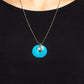 Paparazzi Accessories - Beach House Harmony - Blue Shell Necklace dainty pearls and wooden beads dangle over a smooth oversized blue shell. Features an adjustable clasp closure.  Sold as one individual necklace. Includes one pair of matching earrings.